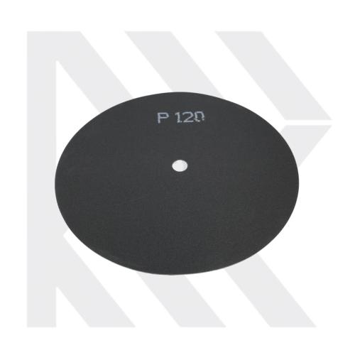 Double sided disk central hole Ø 406 grain 120 Silicon carbide