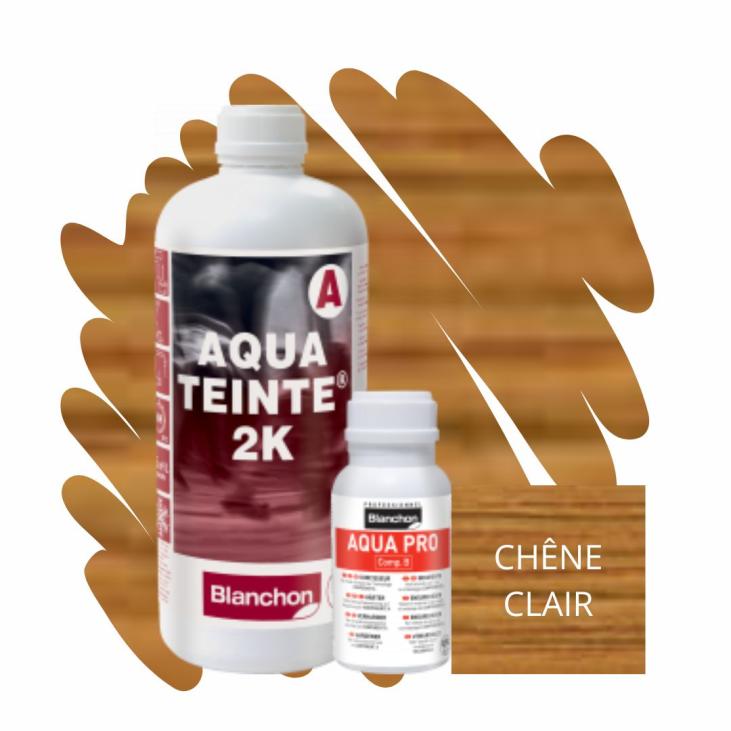 Aquateinte 2K Light Oak + hardener 0.1L - Repex Floor